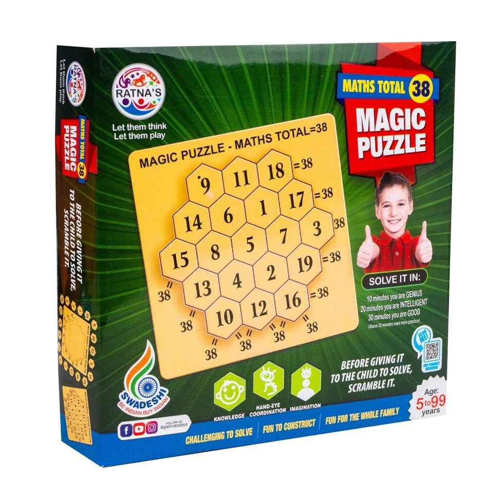 Ratna's Magic Puzzle - 38 | Assorted