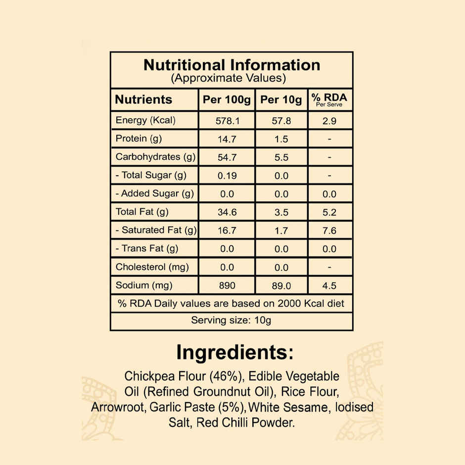 Let's Try Garlic Ribbon Murukku Combo