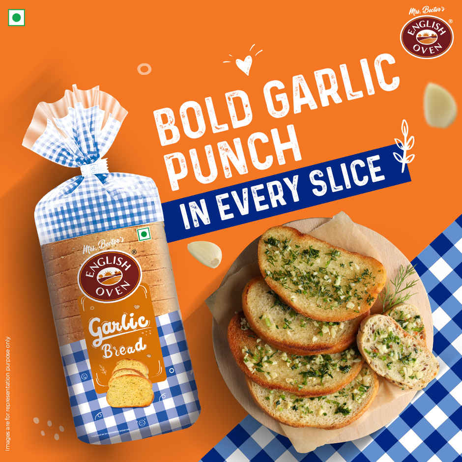 English Oven Garlic Bread