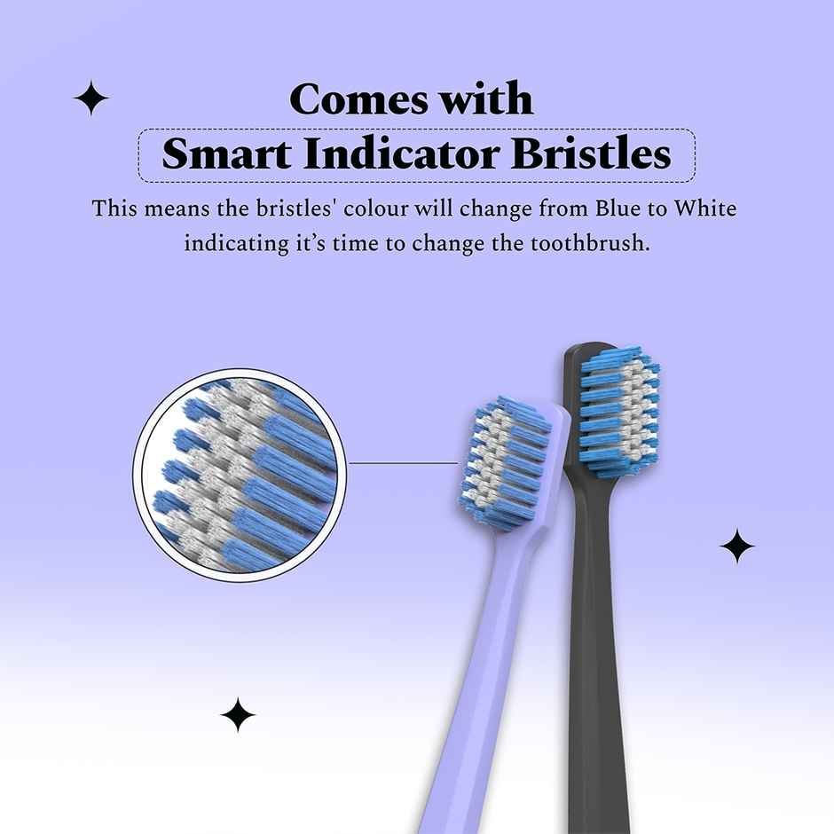 perfora lavender love toothbrush - ultra soft bristles