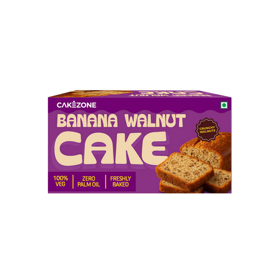 CakeZone Banana Walnut Cake Combo