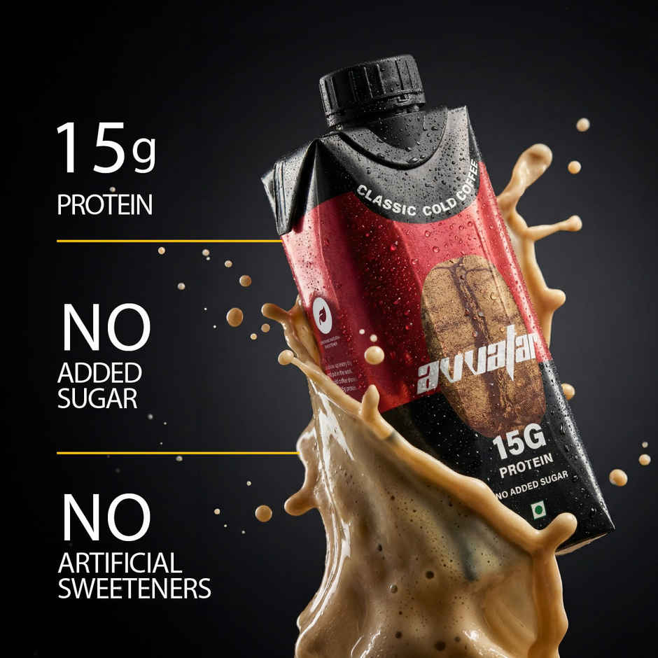 Avvatar Classic 15g Protein Cold Coffee