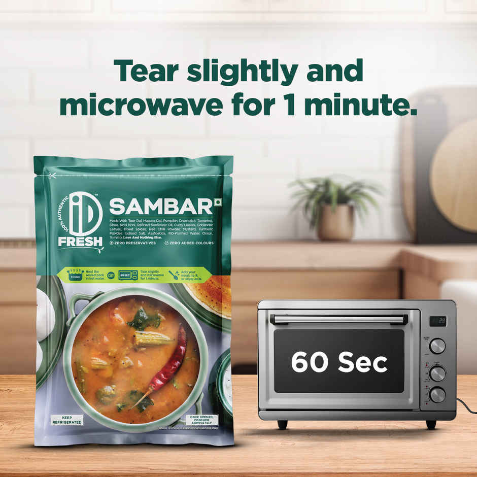 iD Fresh Liquid Sambar (Heat & Eat)