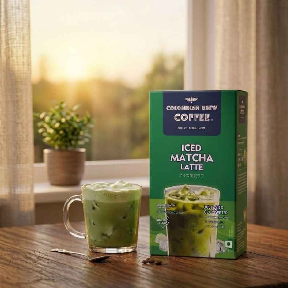 Colombian Brew Iced Matcha Latte Premix