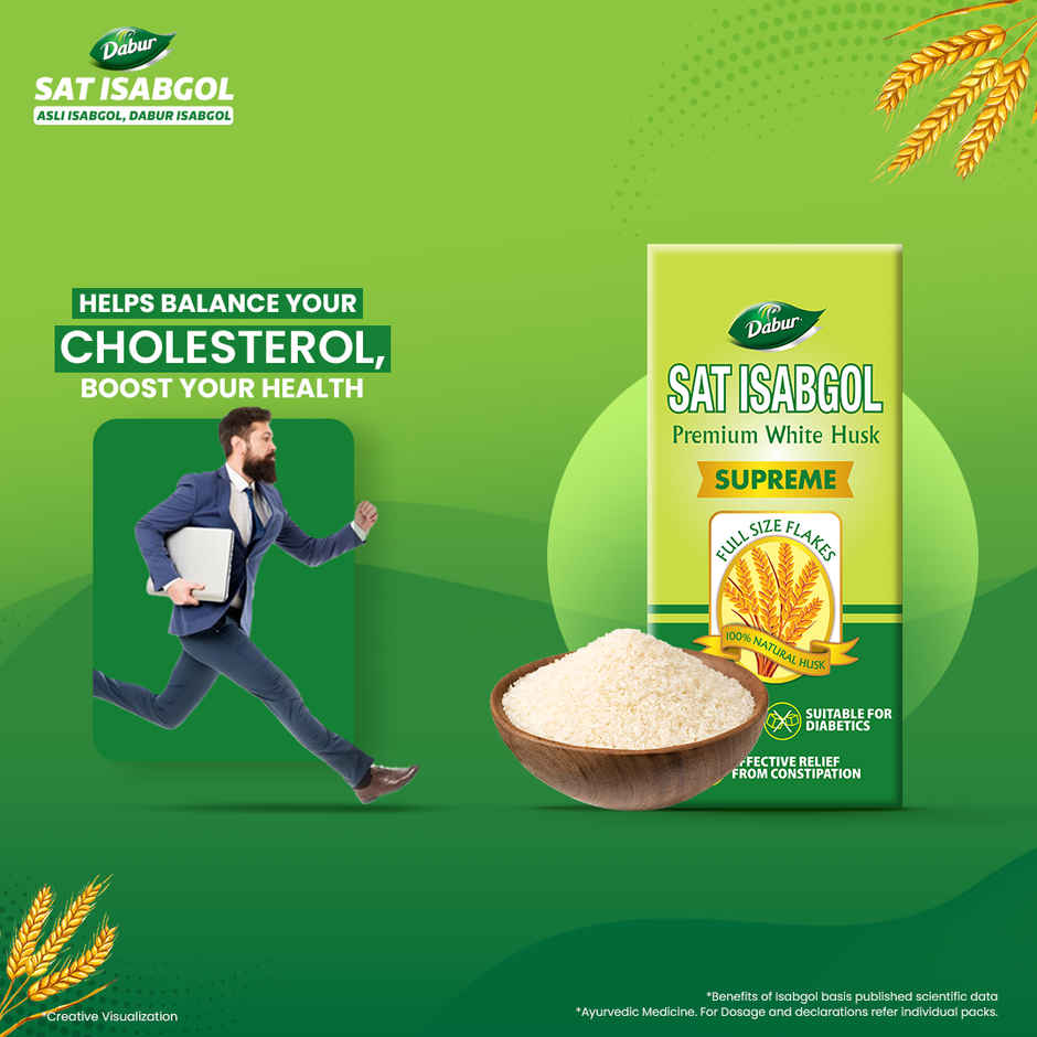 Dabur Sat Isabgol Powder 180g