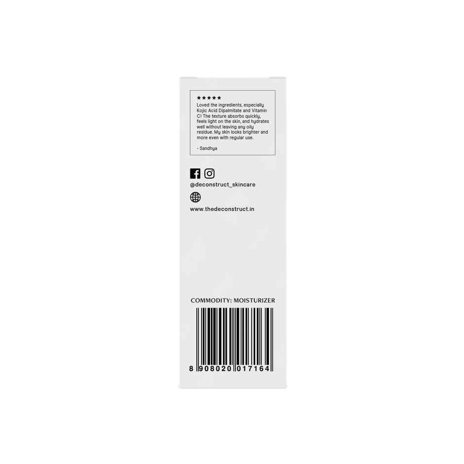 Deconstruct Vitamin C Brightening Face Moisturizer | Evens Skin Tone