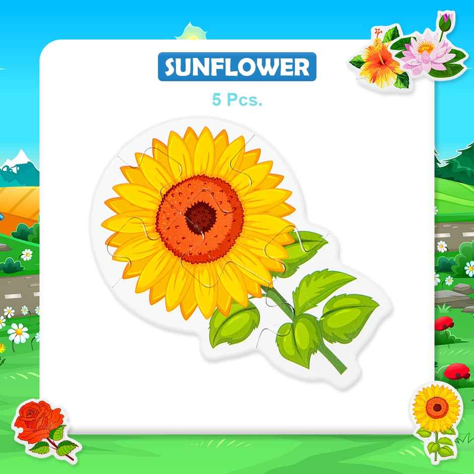 Ratna's Baby Jigsaw Flowers | Assorted