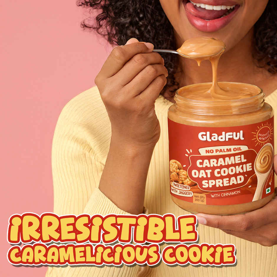 Gladful Caramel Oat Cookie Spread