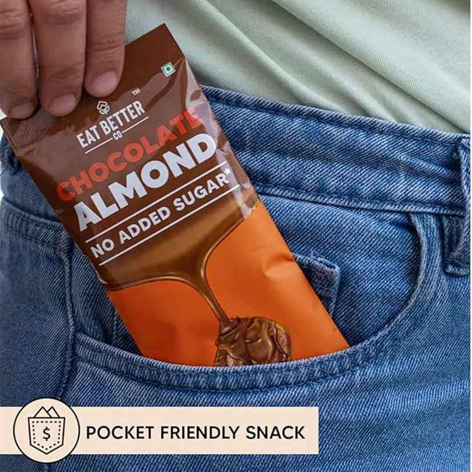 Chocolate Coated Almonds - No Added Sugar - Eat Better Co