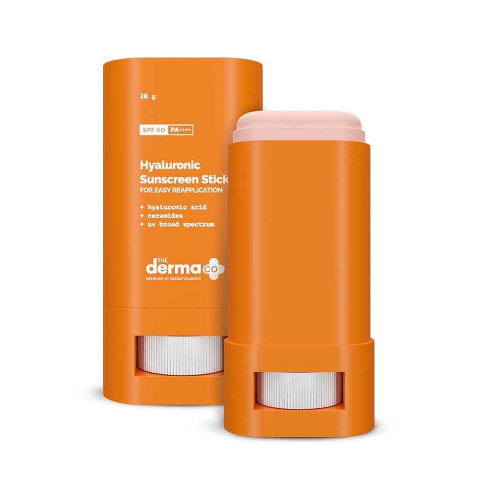 The Derma Co Hyaluronic Sunscreen Stick For All Skin Types With SPF 60 & Pa++++