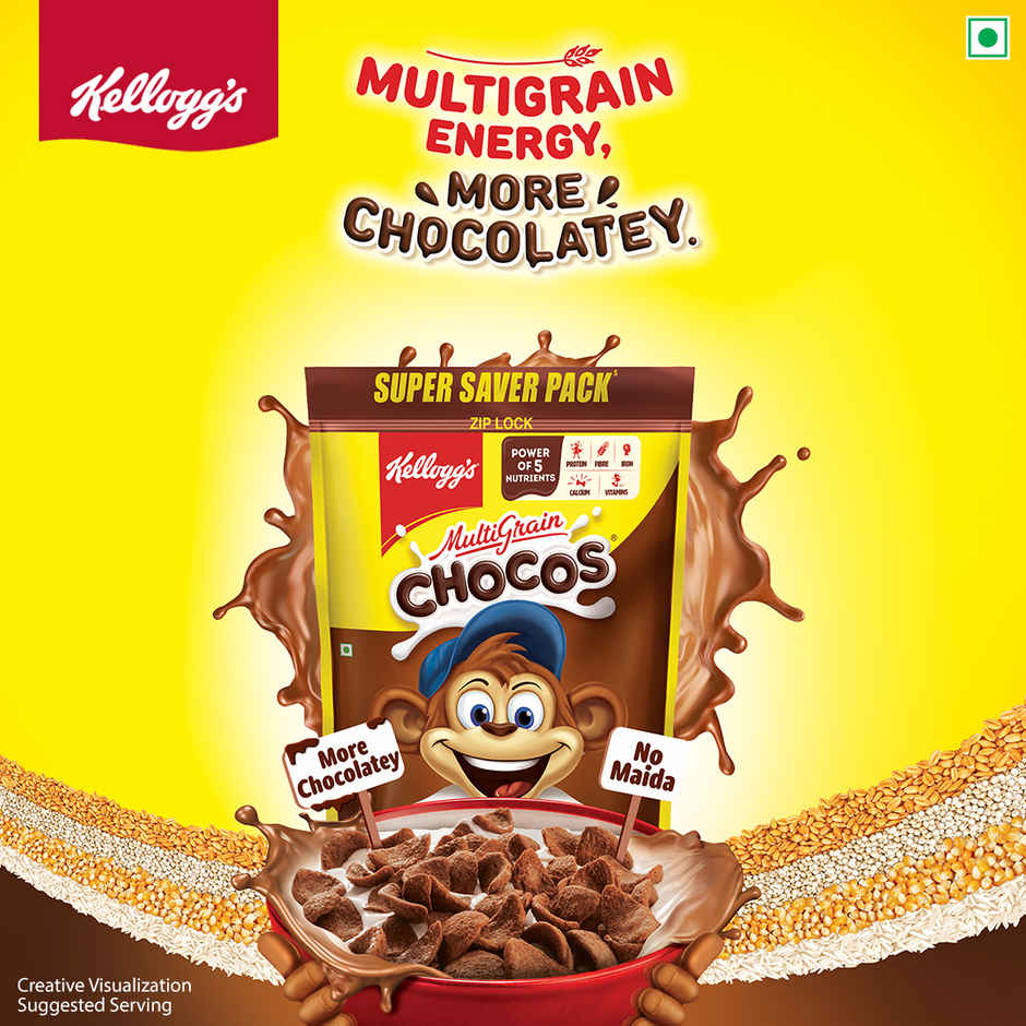 Kellogg's Multigrain Chocos | More Chocolatey | No-Maida