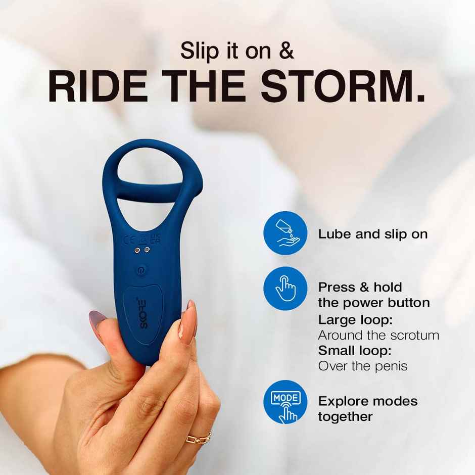 Skore Waves Mutual Satisfaction Vibrating Ring Massager