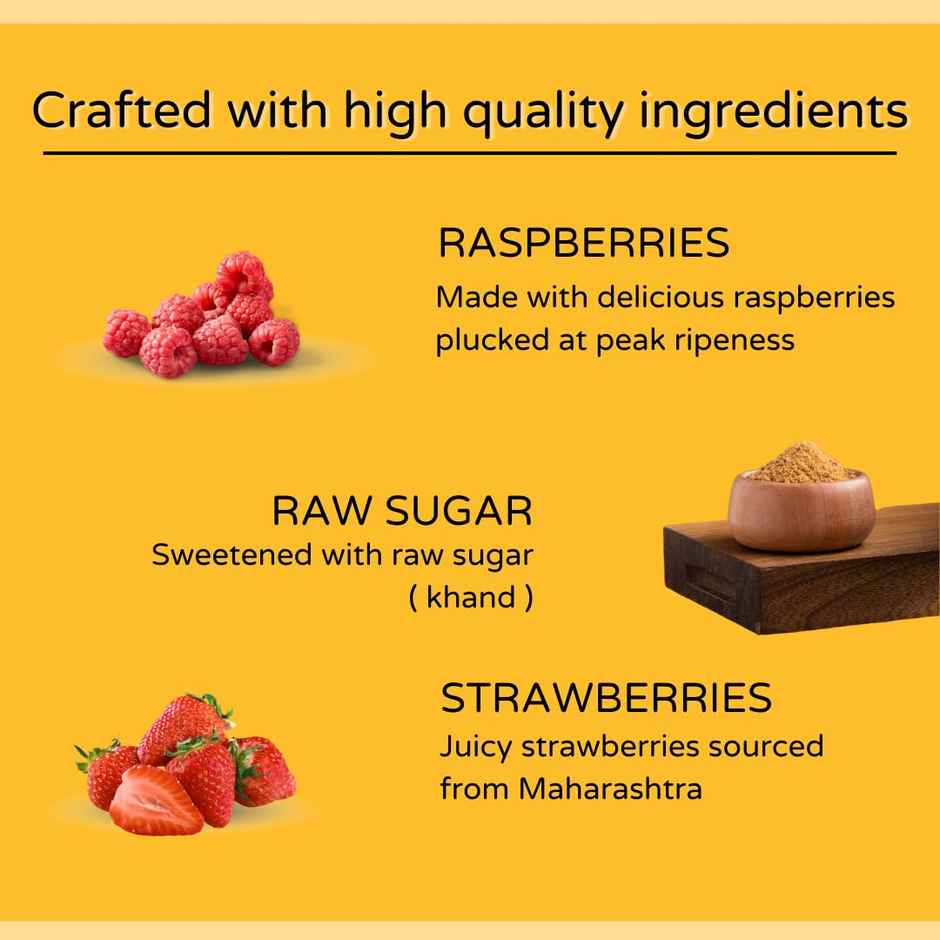 The Gourmet Jar Raspberry Strawberry Preserve