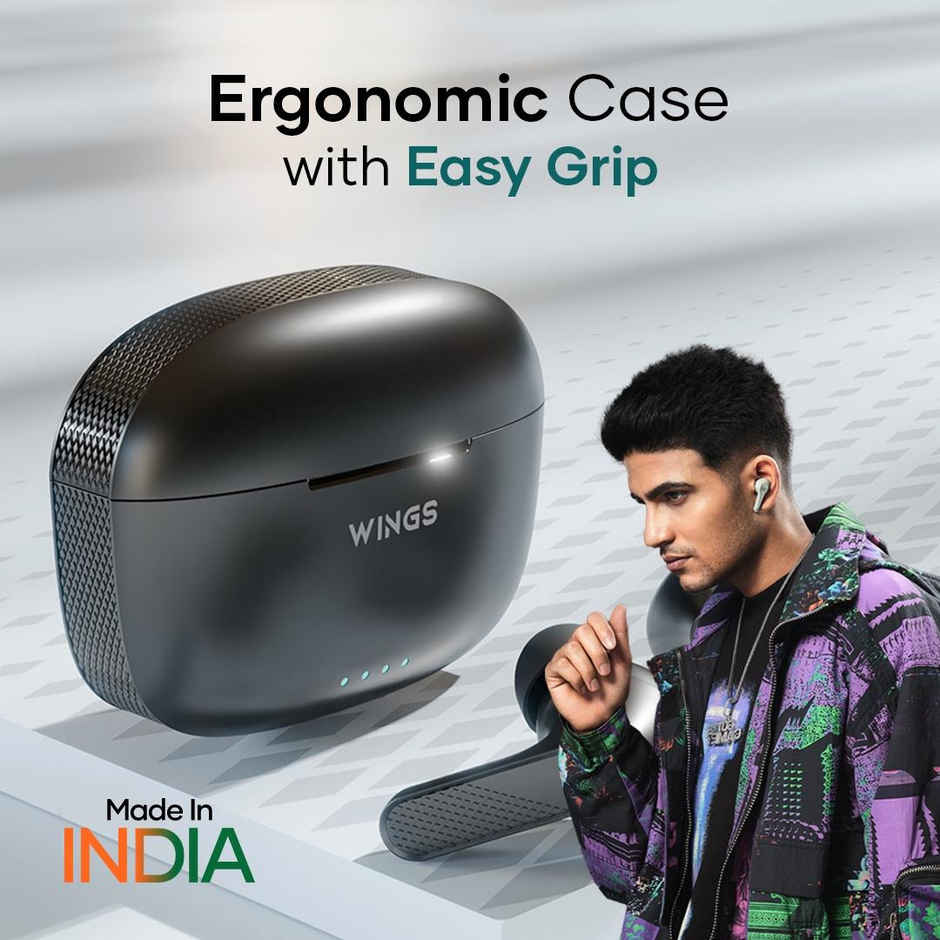 Wings Flobuds 400 TWS Earbuds - Black