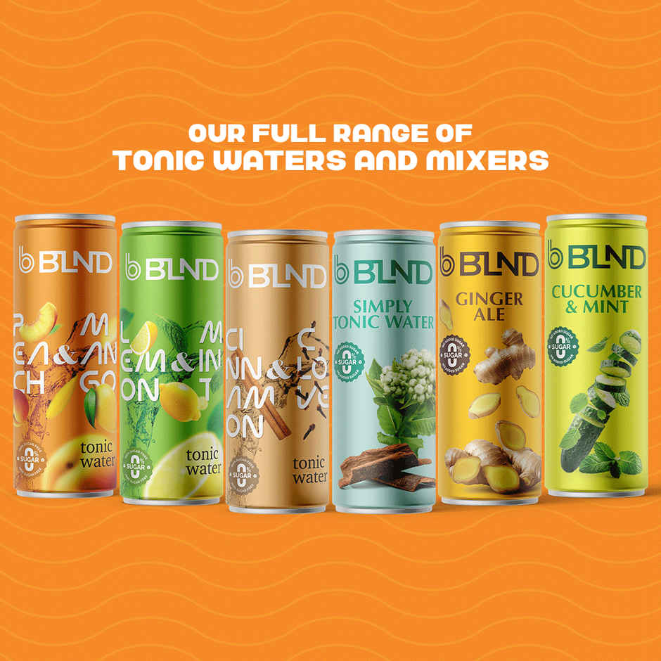 BLND Peach & Mango Tonic Water