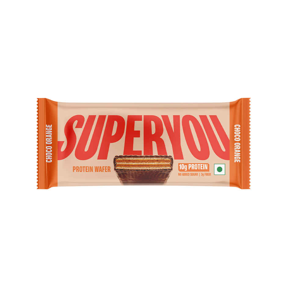 Superyou Orange Cream Wafer Protein Bar Combo