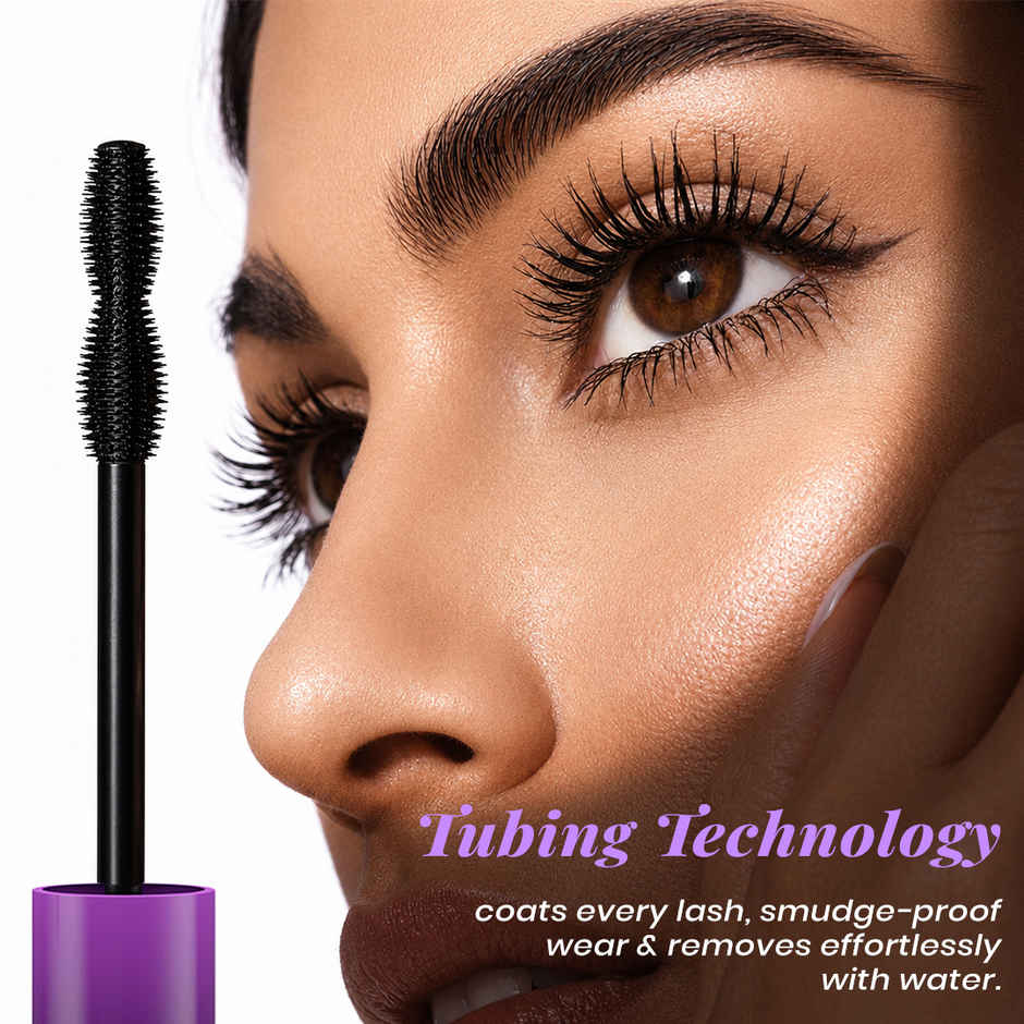 Staze All Eyes On You Volumizing & Lengthening Tubing Mascara|Blackest Black | 5ml