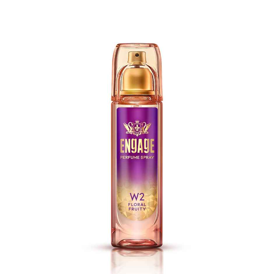Engage W2 Perfume Spray for Women 120ml | Floral & Fruity | Berries, Orchid, Vanilla