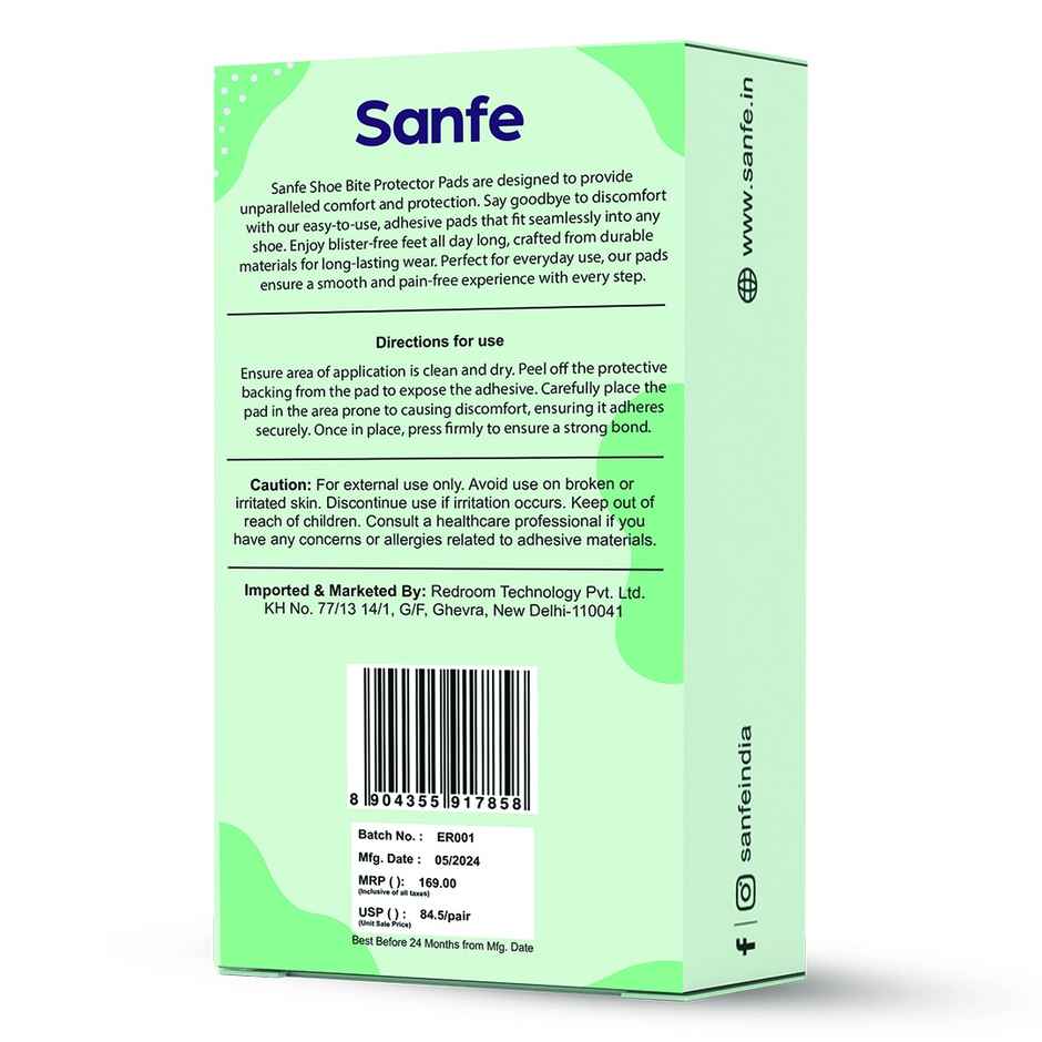 Sanfe Flix Shoe Bite Protector Pads