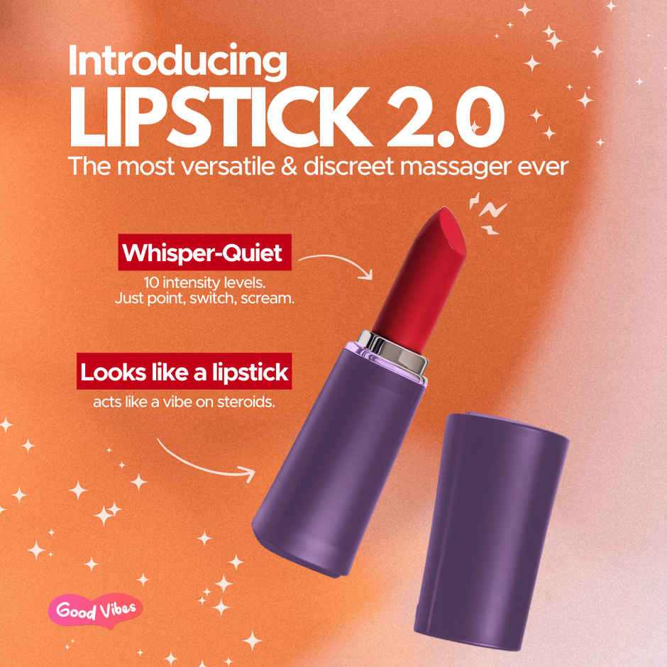 Lipstick 2.0 Discreet Massager by Besharam