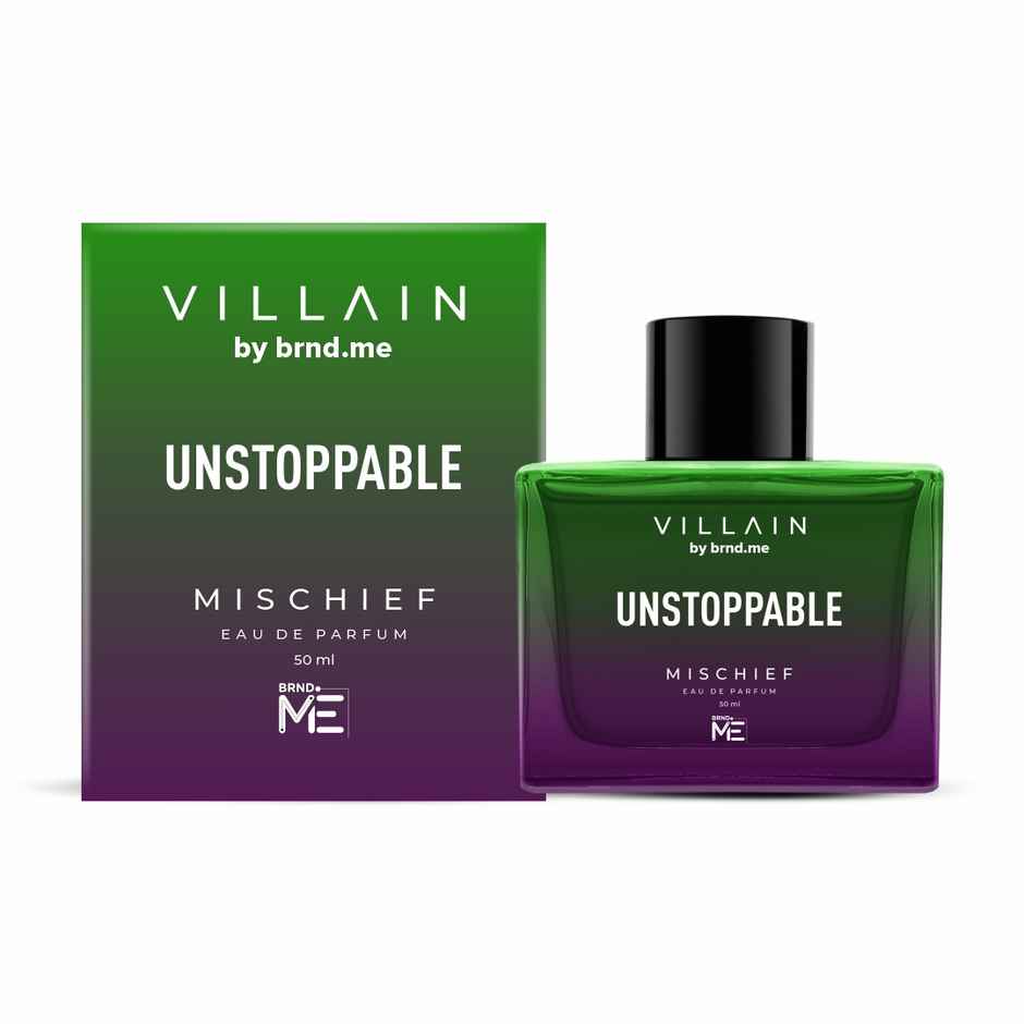 VILLAIN Unstoppable Mischief Perfume for Men | Grapefruit & Leather EDP