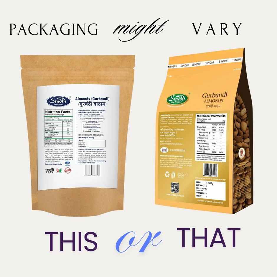 Sindhi Dry Fruits Gurbandi Almonds