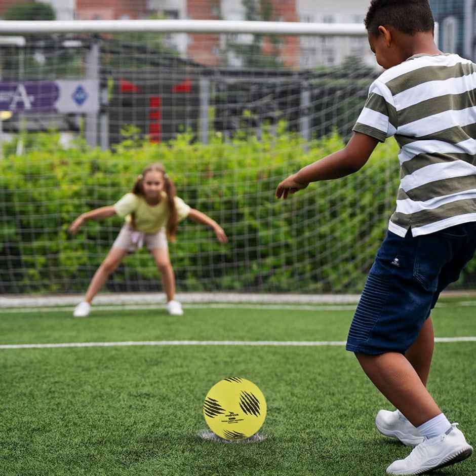 Mayor Sammy Soft Rubber Kids Football For Age Group Below 9 Years - Size- 3 (Pack Of 1, Yellow)