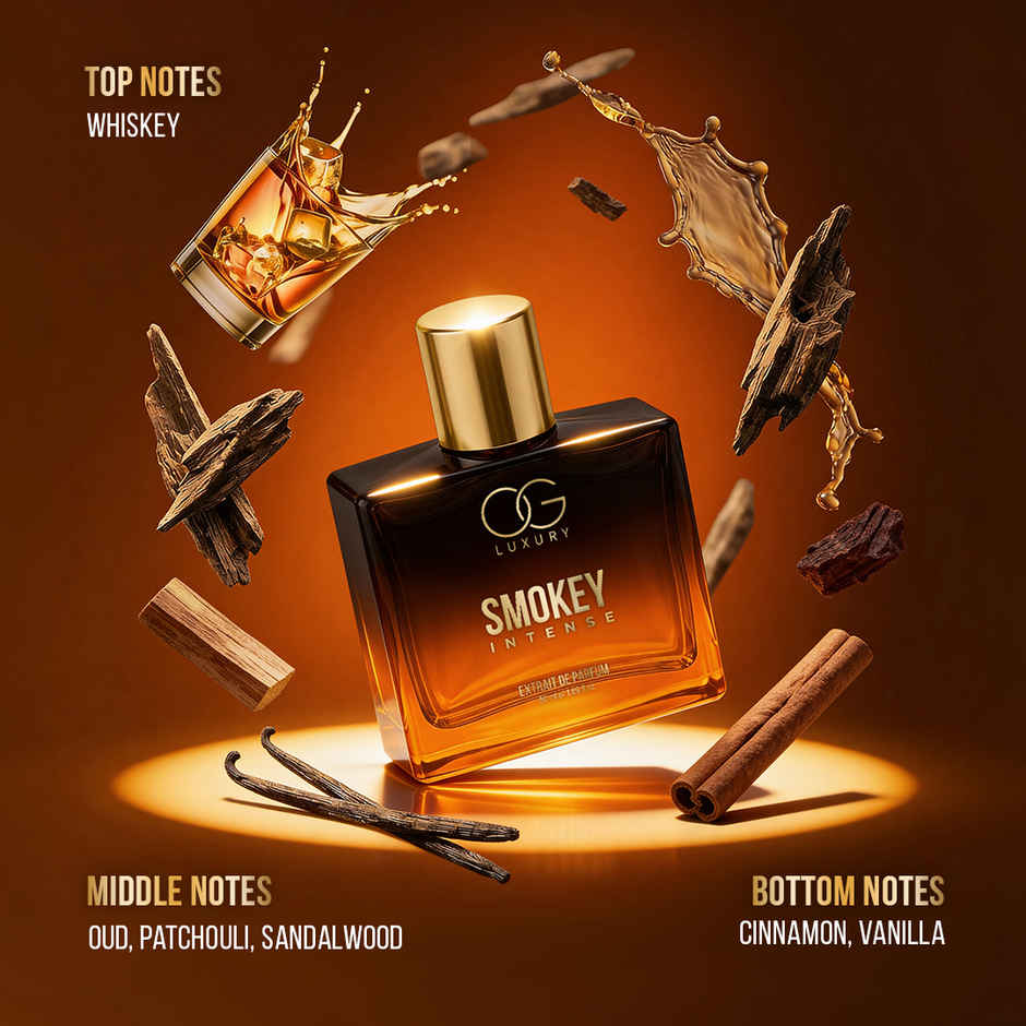 OG Luxury India's Strongest Smokey Intense Extrait De Parfum for Men | Long-Lasting Perfume