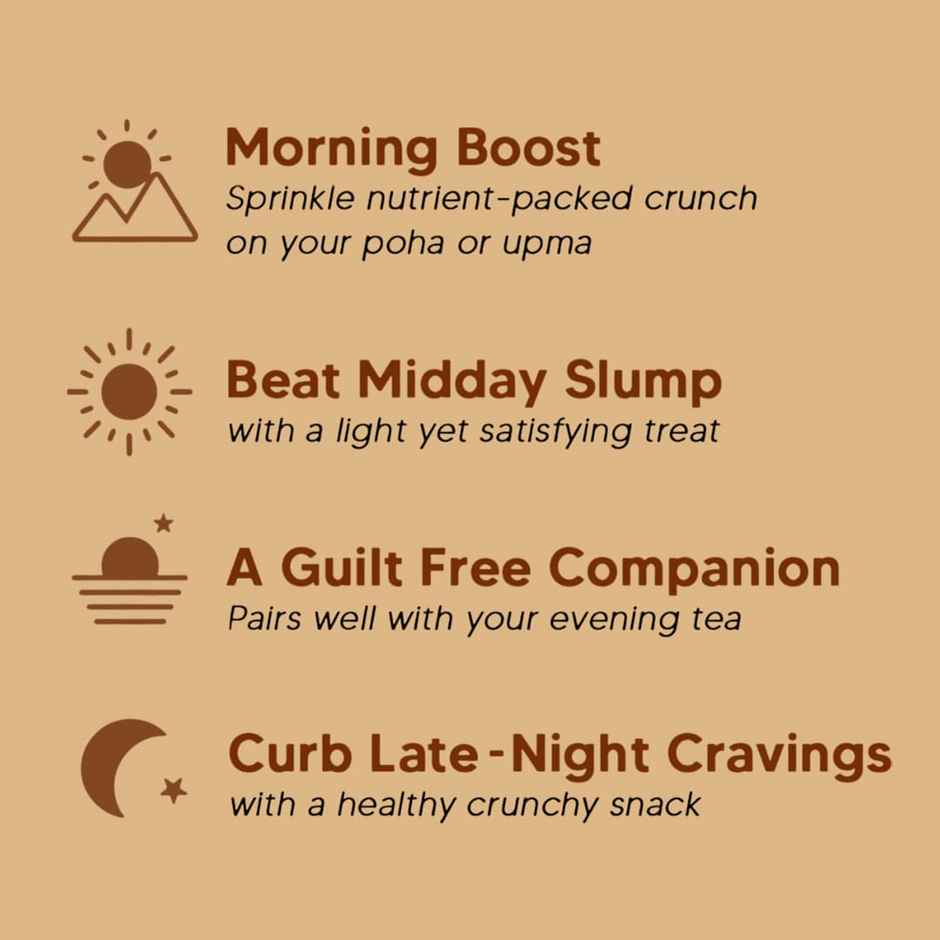 Millet Namkeen - Chilli Garlic, Healthy Snacks By Eat Better Co Combo 