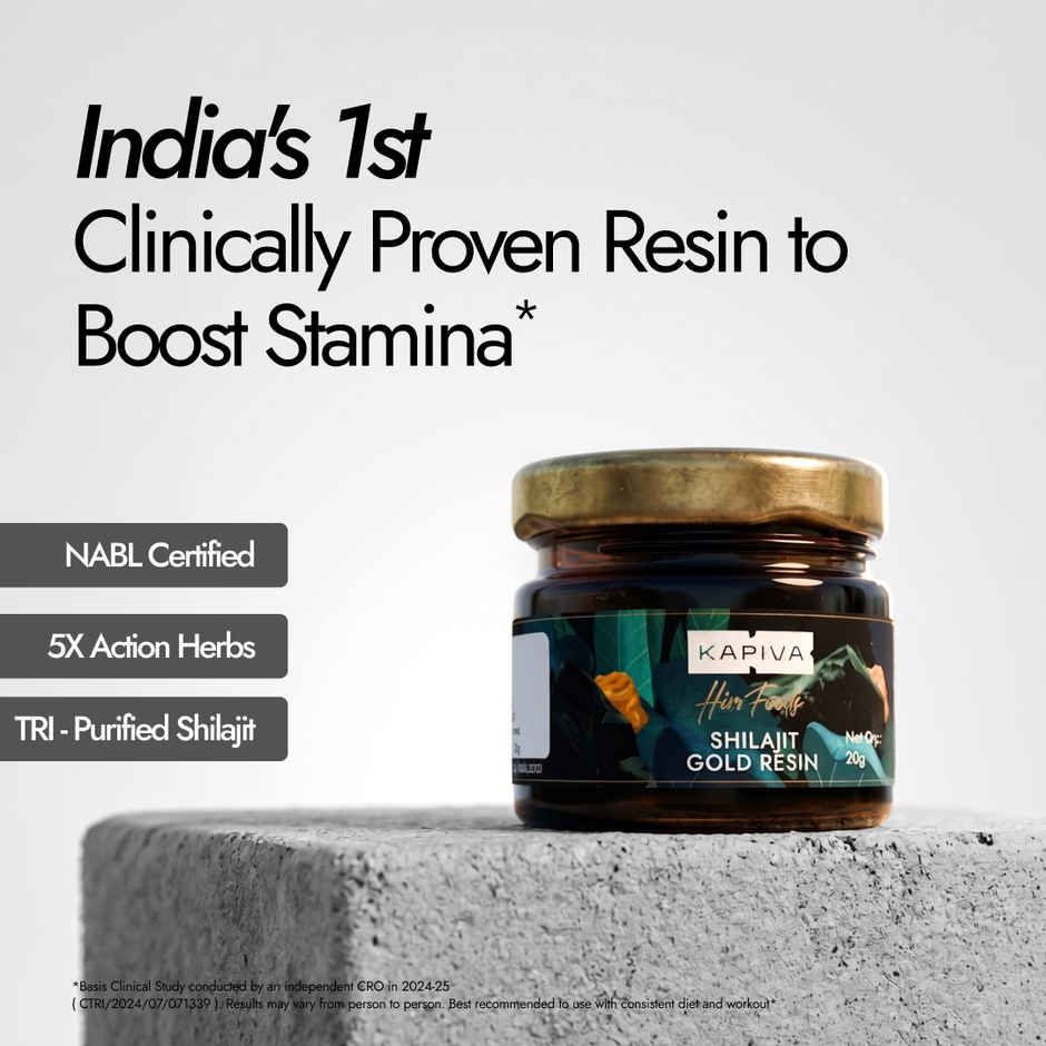 Kapiva Him Foods Shilajit Gold Resin | Premium & Natural