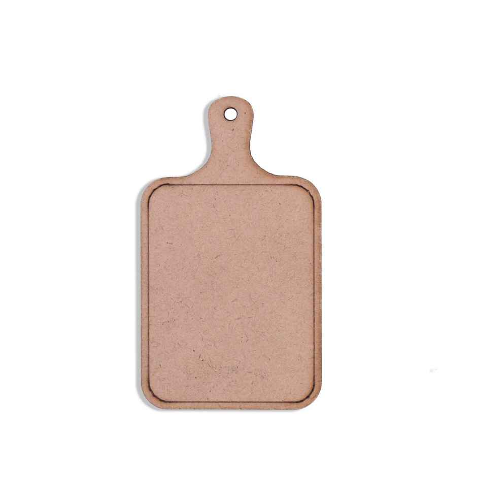 Itsy Bitsy MDF Chopping Board with Magnet 3 x 1.75 Inch 2mm Thick SW LB