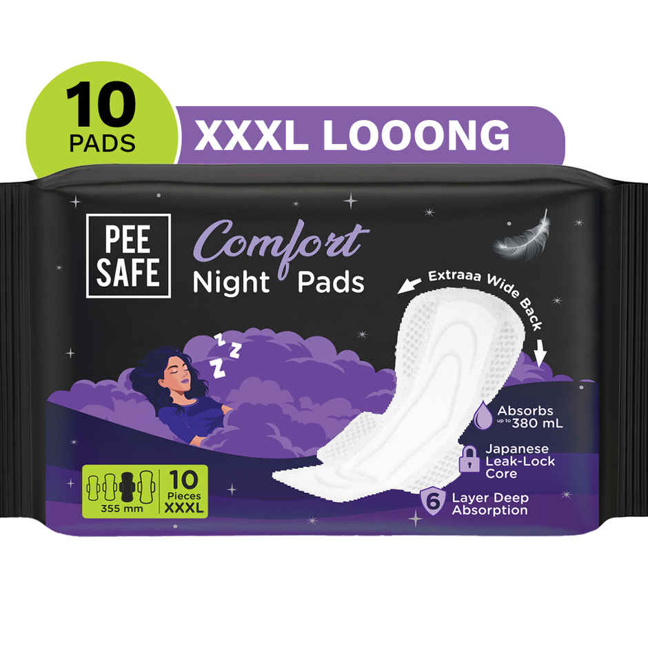 Azah Pee Safe Comfort Night Pads | 3XL