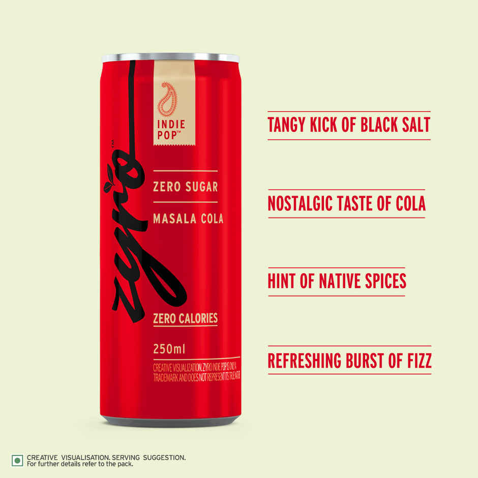 Zyro by Karan Aujla Masala Cola| Zero Sugar