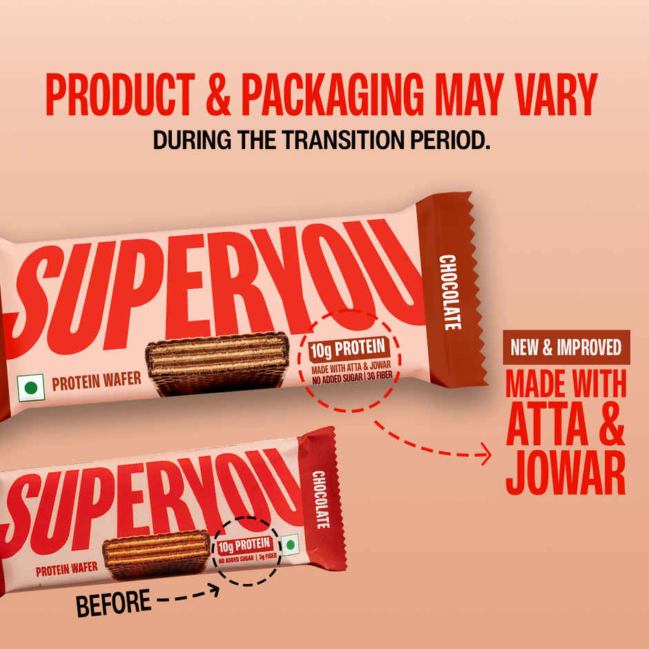 Superyou Chocolate Protein Wafer Bar Combo  