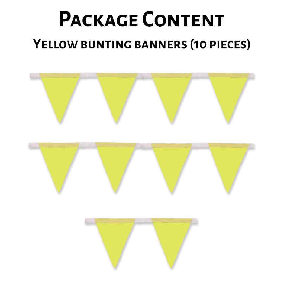 Bunting Banner | Yellow | Propcon