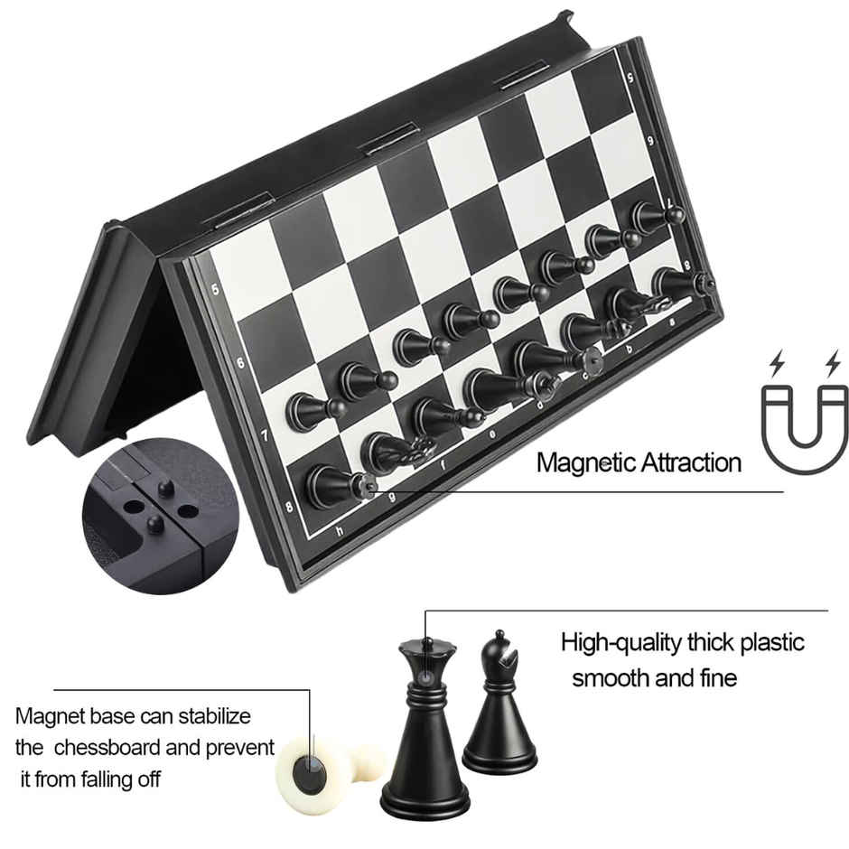 Apex Magnetic Chess Board Game with Storage Box | Family Strategy Game