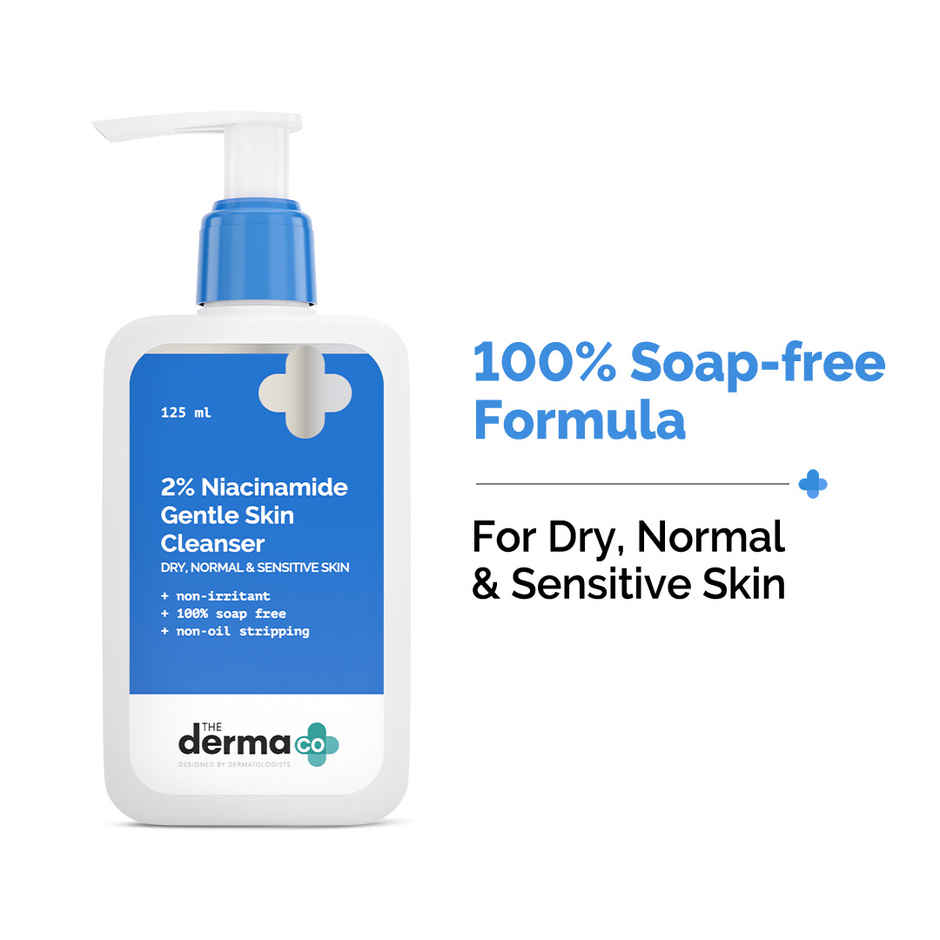 The Derma Co 2% Niacinamide Gentle Skin Cleanser