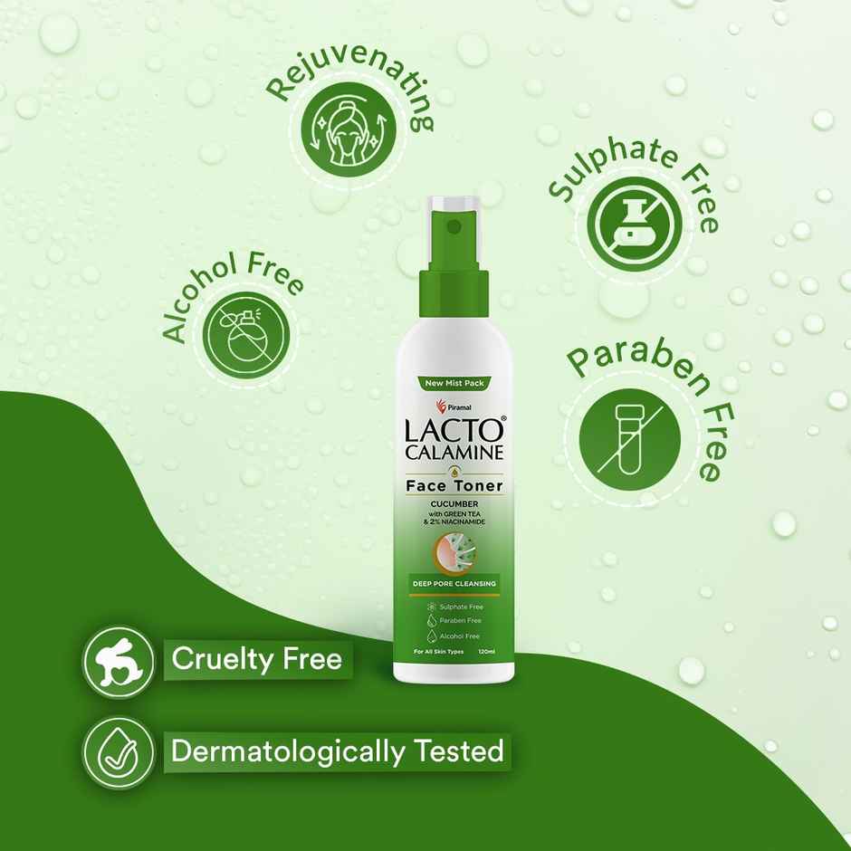 Lacto Calamine Cucumber Toner