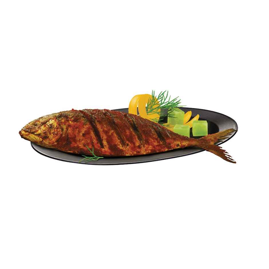 Gadre Masala Mackerel | Konkan Style | Frozen Marinated Whole Fish | Ready To Cook Seafood