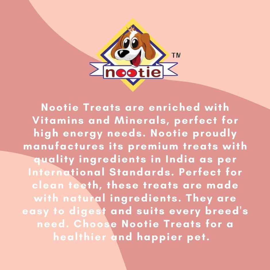 Nootie Dog Treat Chew Bones - 4 inch