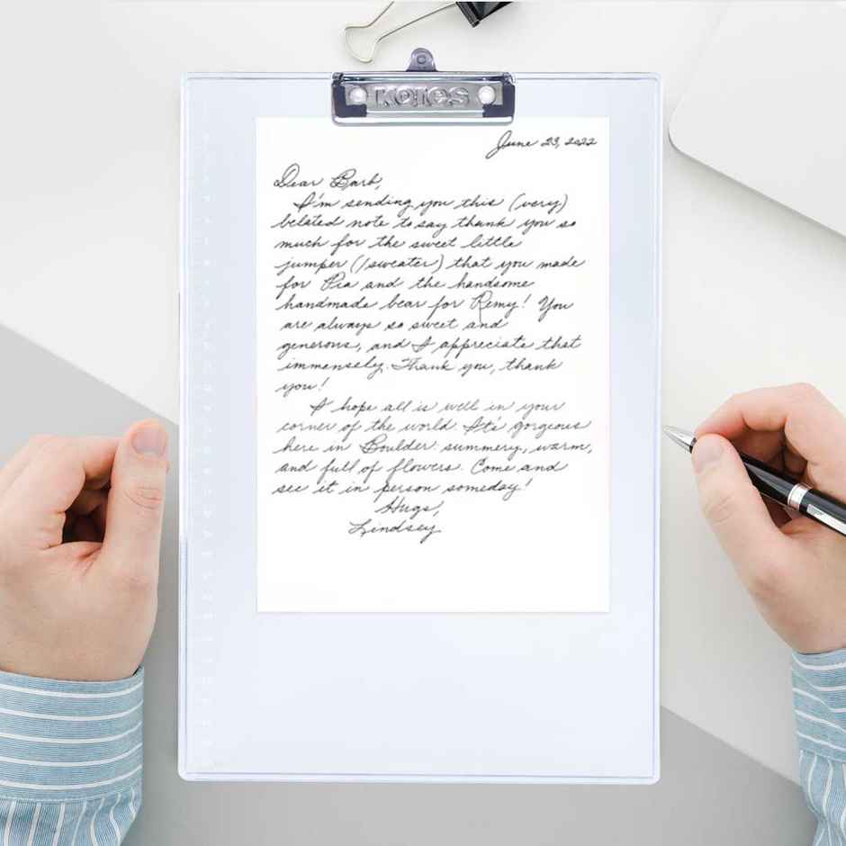 Kores Transparent Exam Pad