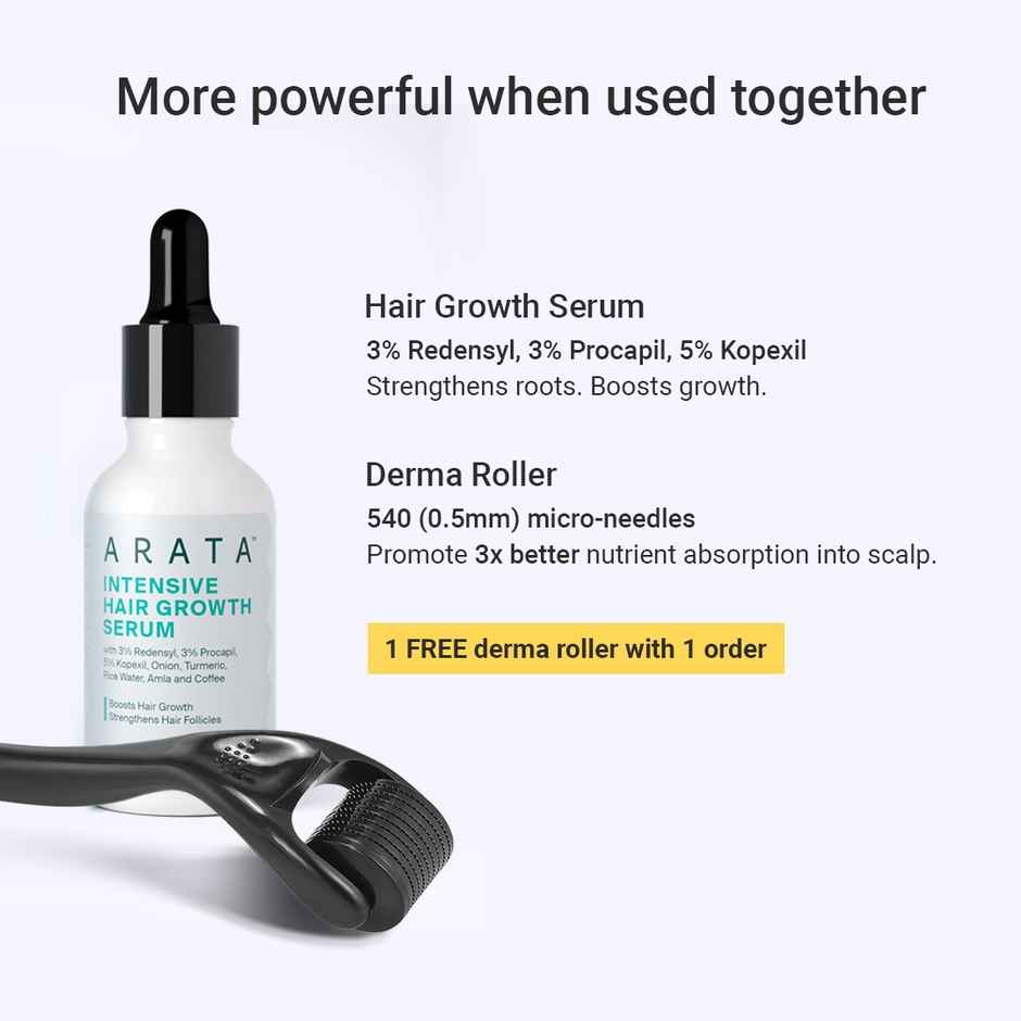 Arata 3% Redensyl & 3% Procapil Hair Growth Serum