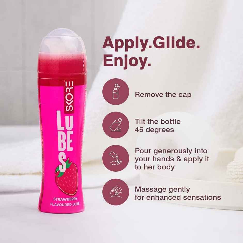 Skore Lubes - Strawberry Flavour