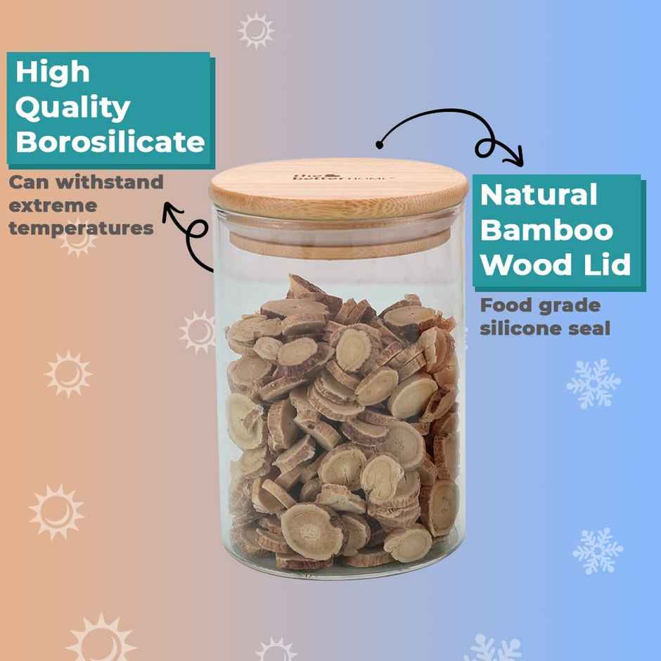 The Better Home Borosilicate Jars 600Ml Pack Of 2