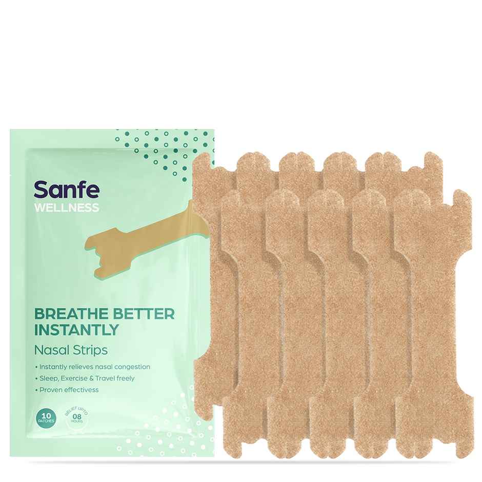 Sanfe Nasal Strips 10 Patches