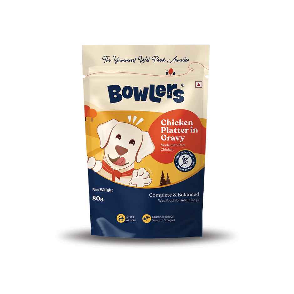 Bowlers Wet Dog FOOD Chicken Recipe In Gravy