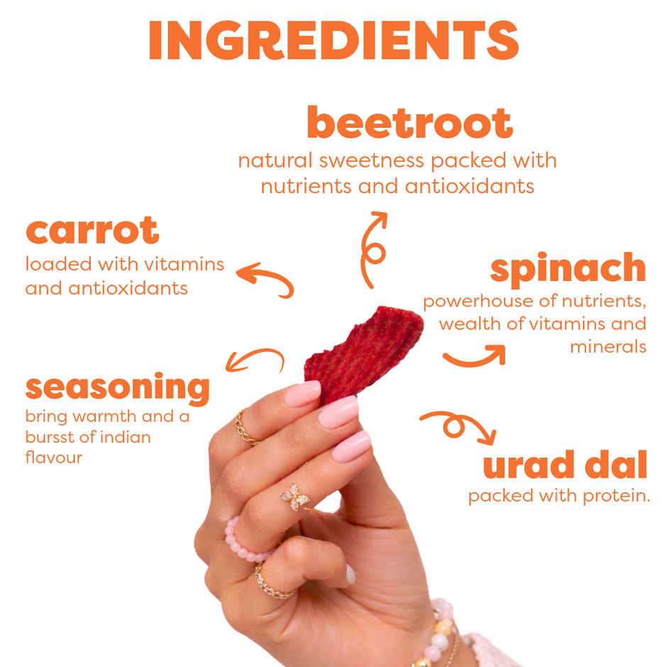 Nocap Mix Veg Classic Masala Chips