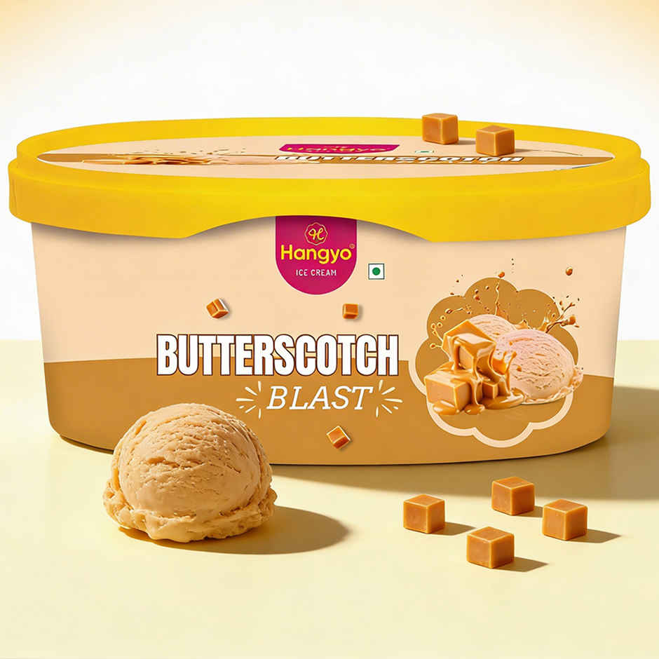 Hangyo Butterscotch Blast Ice Cream Tub