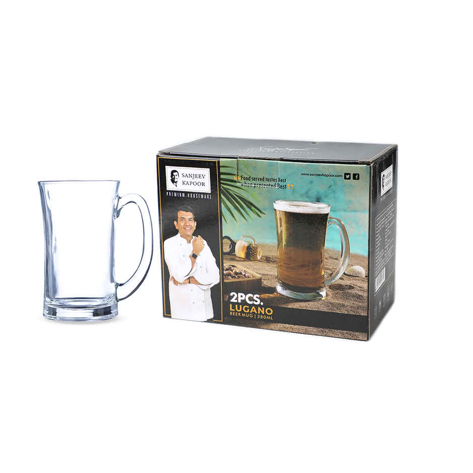 Lugano Beer Mug | 380 ml | Sanjeev Kapoor