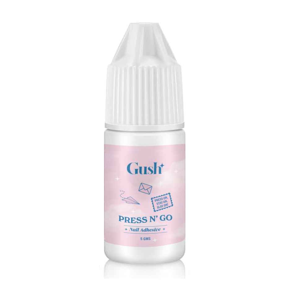 Gush Beauty Press 'N Go Nail Glue | Vegan, Cruelty Free & Toxic Free